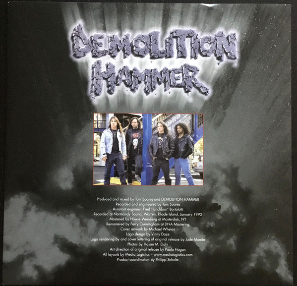 Demolition Hammer : Epidemic Of Violence (LP, Album, RE, RM, RP)