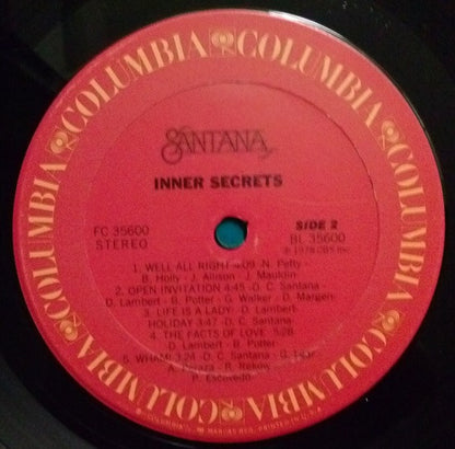 Santana : Inner Secrets (LP, Album, Ter)