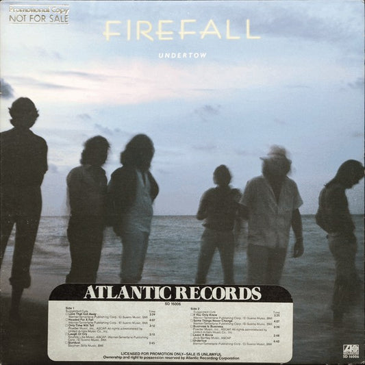 Firefall : Undertow (LP, Album, MO )
