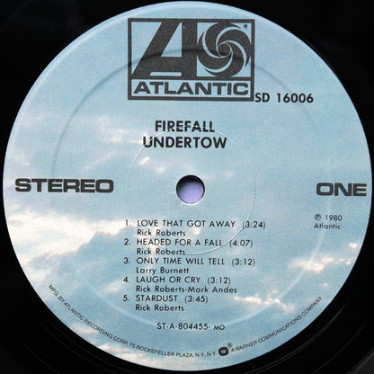 Firefall : Undertow (LP, Album, MO )