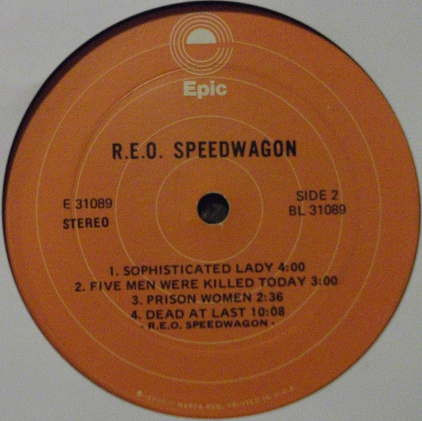 REO Speedwagon : R.E.O. Speedwagon (LP, Album, RP, Ter)