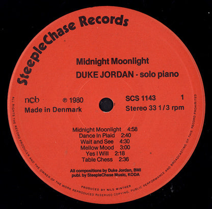 Duke Jordan : Midnight Moonlight (LP)