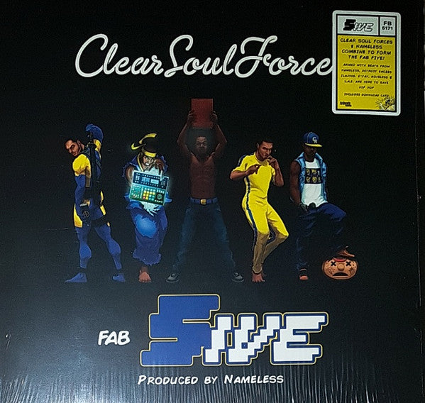 Clear Soul Forces : Fab Five (2xLP, Album, Cle)