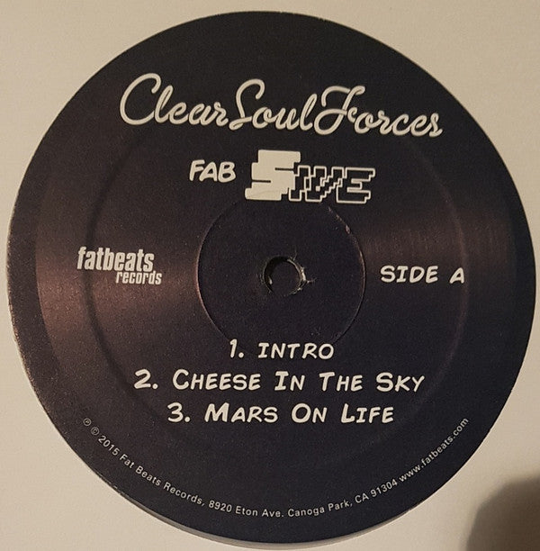 Clear Soul Forces : Fab Five (2xLP, Album, Cle)