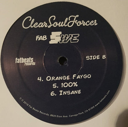 Clear Soul Forces : Fab Five (2xLP, Album, Cle)