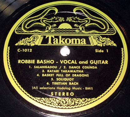 Robbie Basho : Basho Sings (LP, Album, RE, Bla)