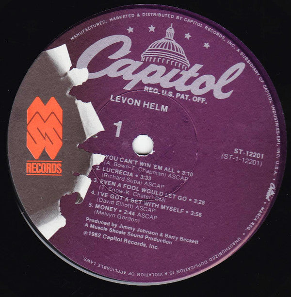 Levon Helm : Levon Helm (LP, Album)