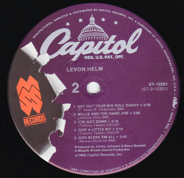 Levon Helm : Levon Helm (LP, Album)