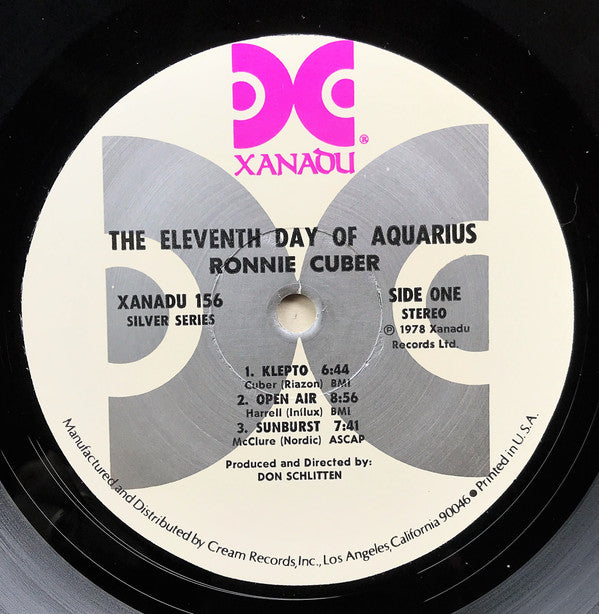 Ronnie Cuber : The Eleventh Day Of Aquarius (LP, Album)