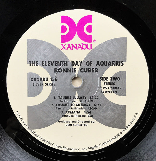 Ronnie Cuber : The Eleventh Day Of Aquarius (LP, Album)