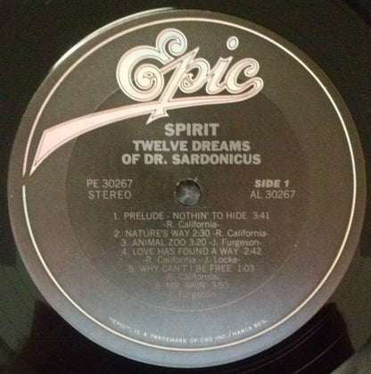 Spirit (8) : Twelve Dreams Of Dr. Sardonicus (LP, Album, RE)