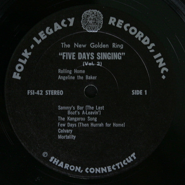 The New Golden Ring : Five Days Singing Volume II (LP, Album)