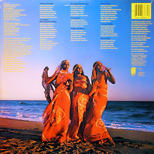 The Jones Girls : At Peace With Woman (LP, Album)