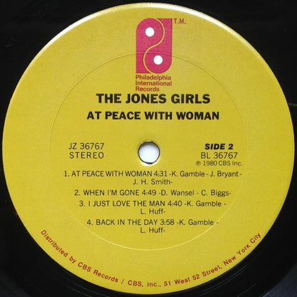 The Jones Girls : At Peace With Woman (LP, Album)