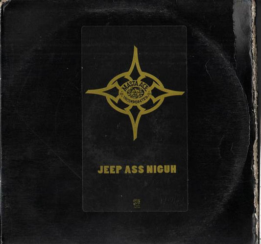 Masta Ace Incorporated : Jeep Ass Niguh (12", Promo, Cle)