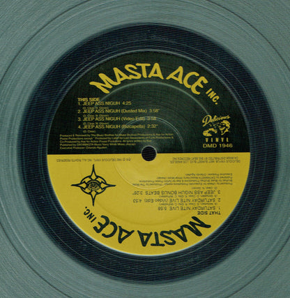 Masta Ace Incorporated : Jeep Ass Niguh (12", Promo, Cle)