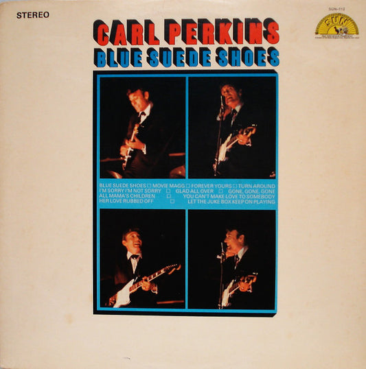 Carl Perkins : Blue Suede Shoes (LP, Comp)