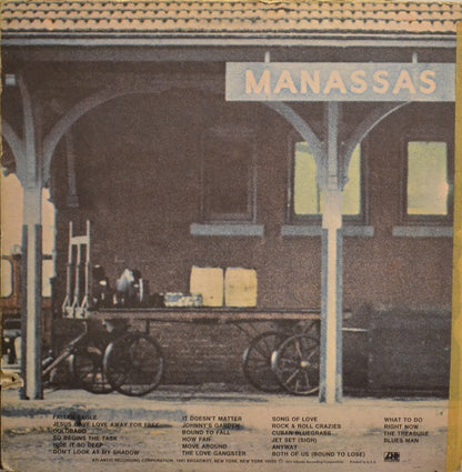 Stephen Stills, Manassas : Manassas (2xLP, Album, RI )