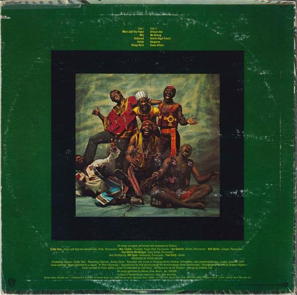 Osibisa : Osibirock (LP, Album, San)