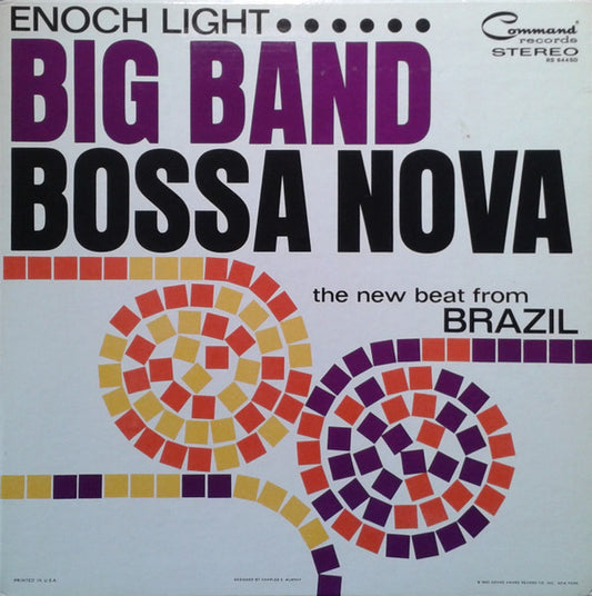 Enoch Light : Big Band Bossa Nova (LP, Album, Gat)