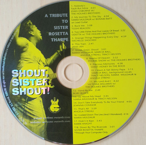 Various : Shout, Sister, Shout!  A Tribute To Sister Rosetta Tharpe (CD, Album, Enh)