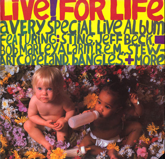 Various : Live! For Life (LP, Album)