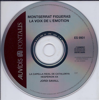 Montserrat Figueras : La Voix De L'Emotion = The Voice Of Emotion (Portrait) (CD, Comp)