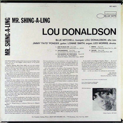 Lou Donaldson : Mr. Shing-A-Ling (LP, Album)