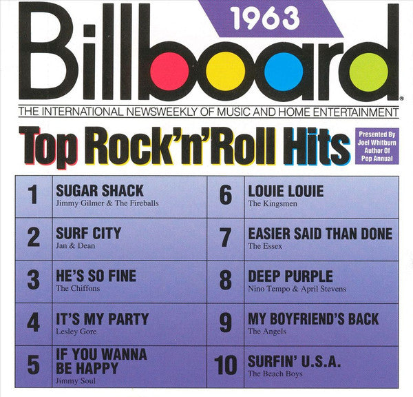 Various : Billboard Top Rock 'N' Roll Hits: 1962-1966 (5xCD, Comp + Box)