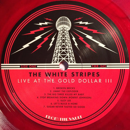 The White Stripes : Live At The Gold Dollar III (LP, Album, Ltd, Red)