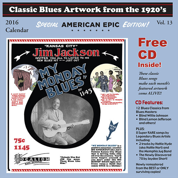 Various : 20 Classic Blues Songs From The 1920's: Vol. 13 (CD, Comp, RM)