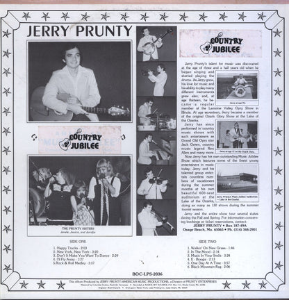 Jerry Prunty : Country Jubilee Show (LP)