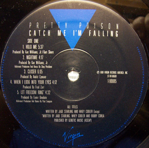 Pretty Poison : Catch Me I'm Falling (LP, Album)