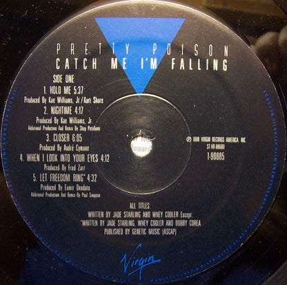 Pretty Poison : Catch Me I'm Falling (LP, Album)