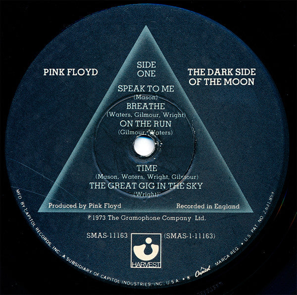 Pink Floyd : The Dark Side Of The Moon (LP, Album, Win)