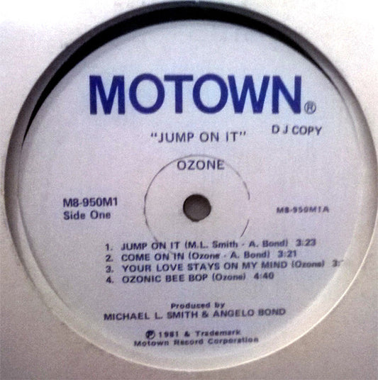 Ozone (5) : Jump On It (LP, Album, Promo)