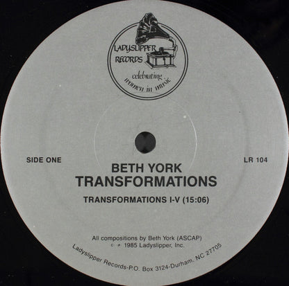 Beth York : Transformations (LP, RE)