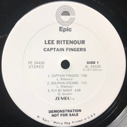 Lee Ritenour : Captain Fingers  (LP, Promo)