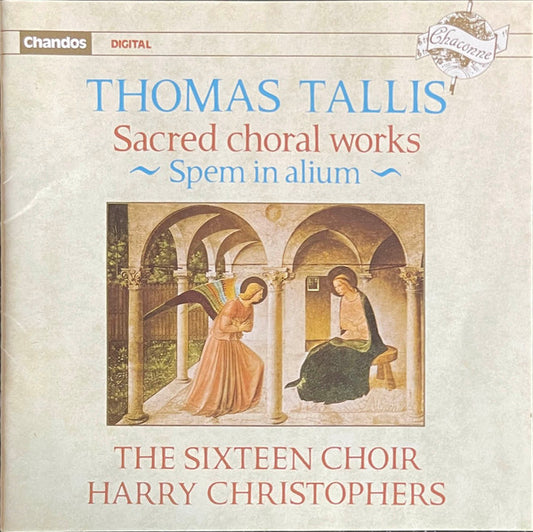 The Sixteen, Harry Christophers, Thomas Tallis : Sacred Choral Works - Spem in Alium  (CD, Album)