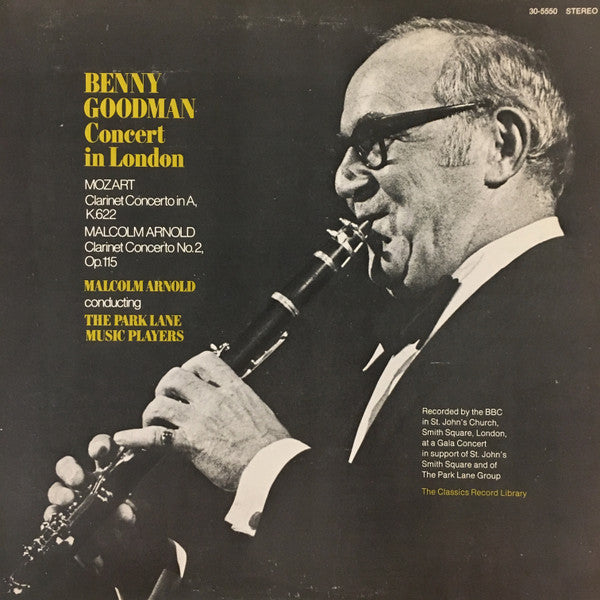 Benny Goodman : Concert In London (LP, Album)