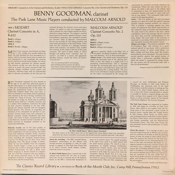 Benny Goodman : Concert In London (LP, Album)