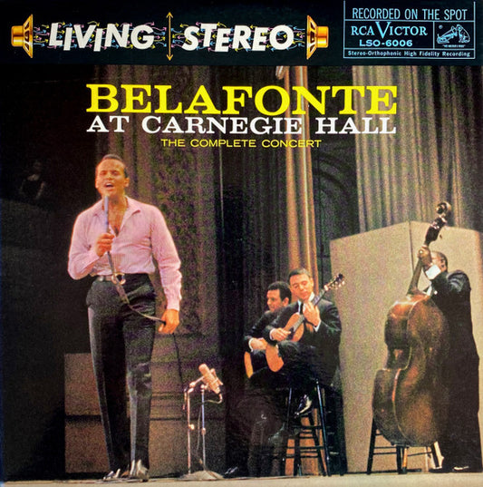 Harry Belafonte : Belafonte At Carnegie Hall (The Complete Concert) (2xLP, Album, RE, Ind)