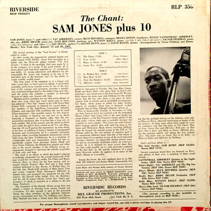 Sam Jones Plus 10 : The Chant (LP, Album, Mono)