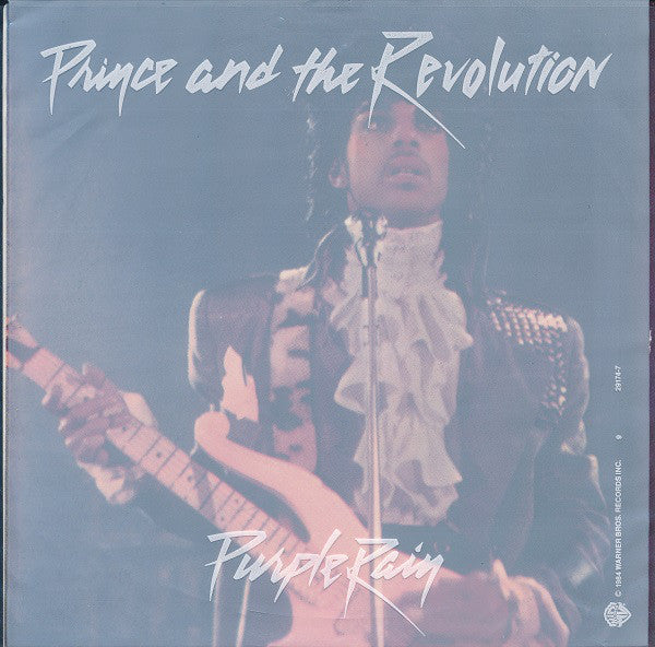 Prince And The Revolution : Purple Rain (7", Single, Pur)