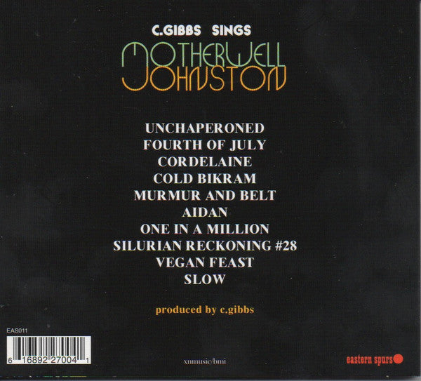 Christian Gibbs : C. Gibbs Sings Motherwell Johnston (CD, Album)