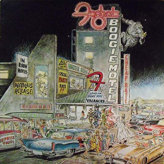 Foghat : Boogie Motel (LP, Album, Jac)