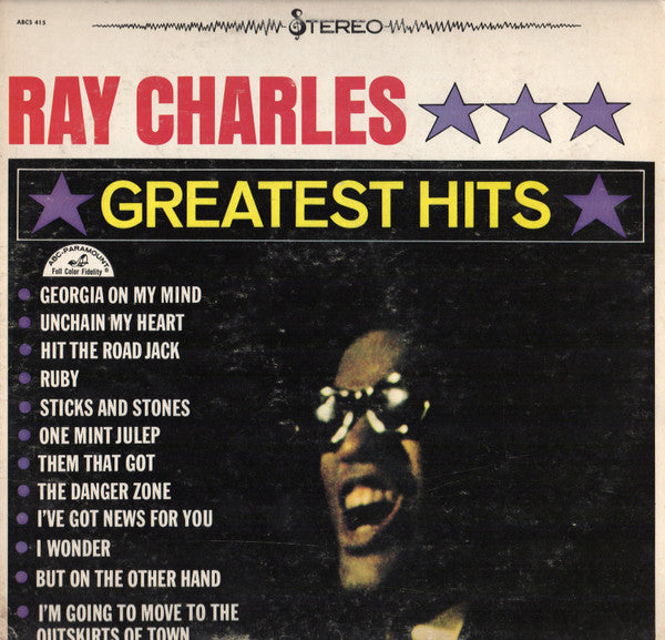 Ray Charles : Greatest Hits (LP, Comp)