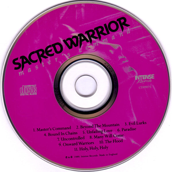 Sacred Warrior : Master’s Command (CD, Album)