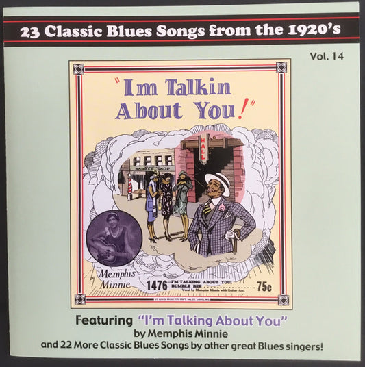 Various : 23 Classic Blues Songs From The 1920's: Vol. 14 (CD, Comp, RM)