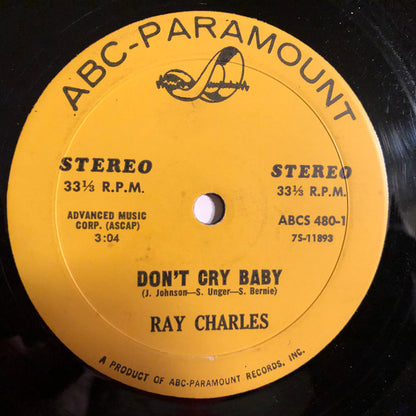 Ray Charles : Sweet And Sour Tears (5x7", Album, Jukebox)